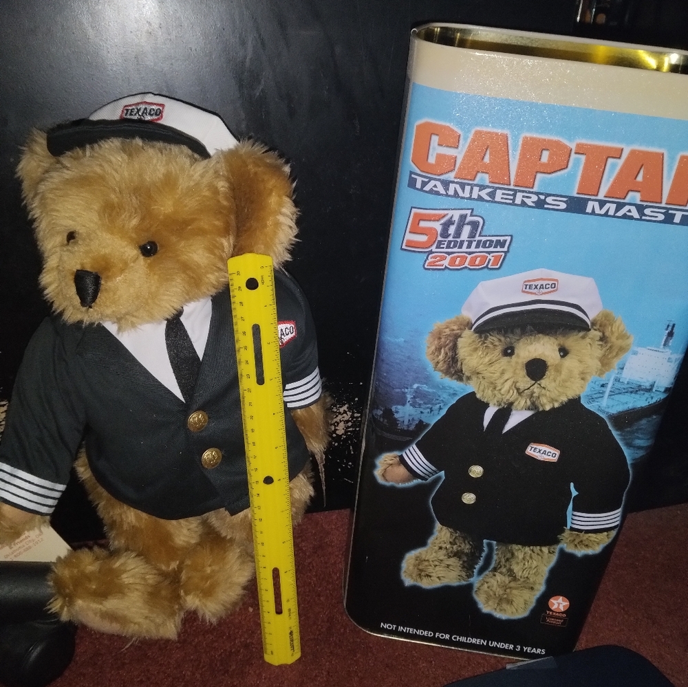 Texaco Captain Bear and Metal Bank